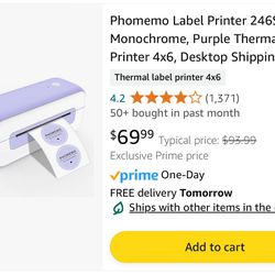 Phomemo Label Printer