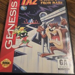 Taz In Escape From Mars Sega Genesis