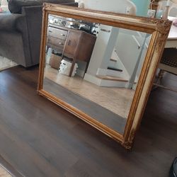 Big Beveled Mirror