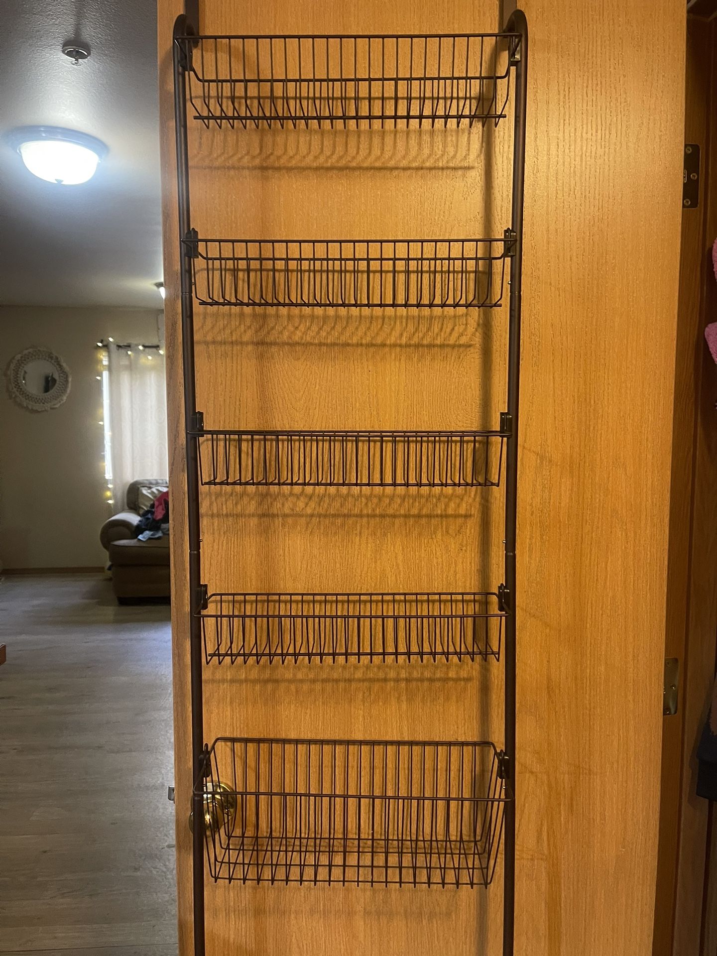 6 Rack Pantry Door Shelf 