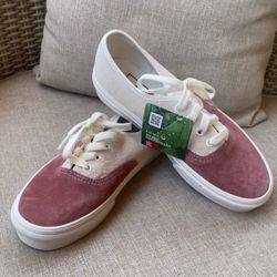 Vans Authentic Pig Suede Withered Rose Shoes