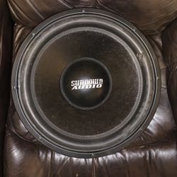 Sundown Audio Subwoofer 15”. 4 Ohm 750 Watt