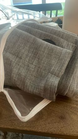 Extra Large Gray Black Out Curtains