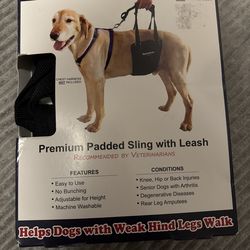 Dog sling / surgery recovery/ senior care sling medium /large