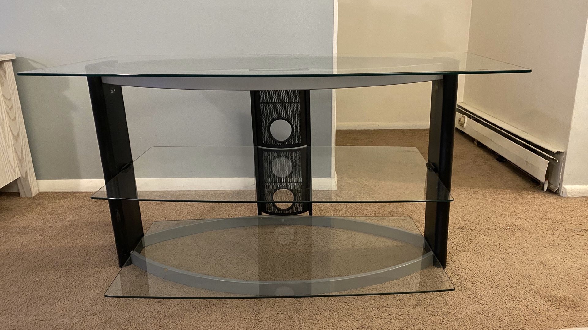 Glass TV Stand