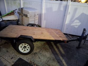 4x8 folding trailer