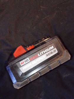 Milwaukee brand new 6.0xc battery