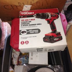 Hyper Tough 2 Speed Hammer Drill 