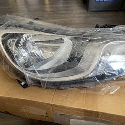2012-14 hyundai accent right headlight