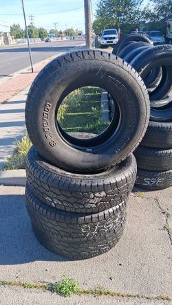 Tires use and new