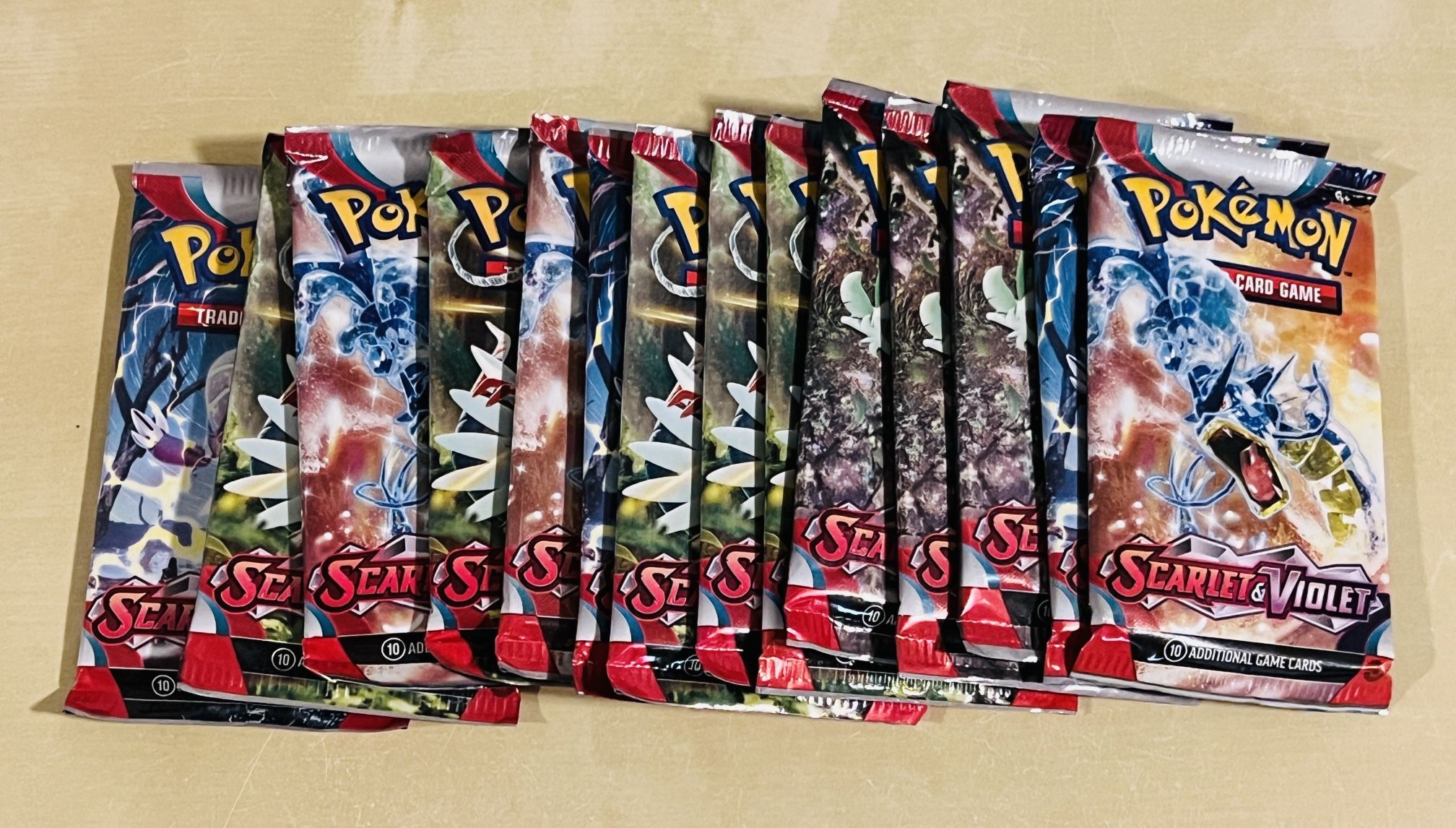 Pokemon Booster packs ($5) Scarlet and Violet