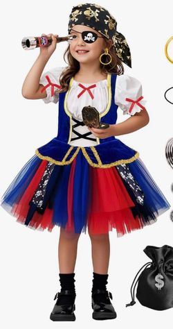 Toddler pirate dress 3T
