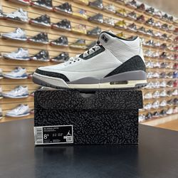 Brand New Nike Air jordan Cement grey 3s Size 8.5 For $150