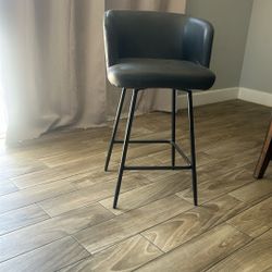 Gray Bar Stool