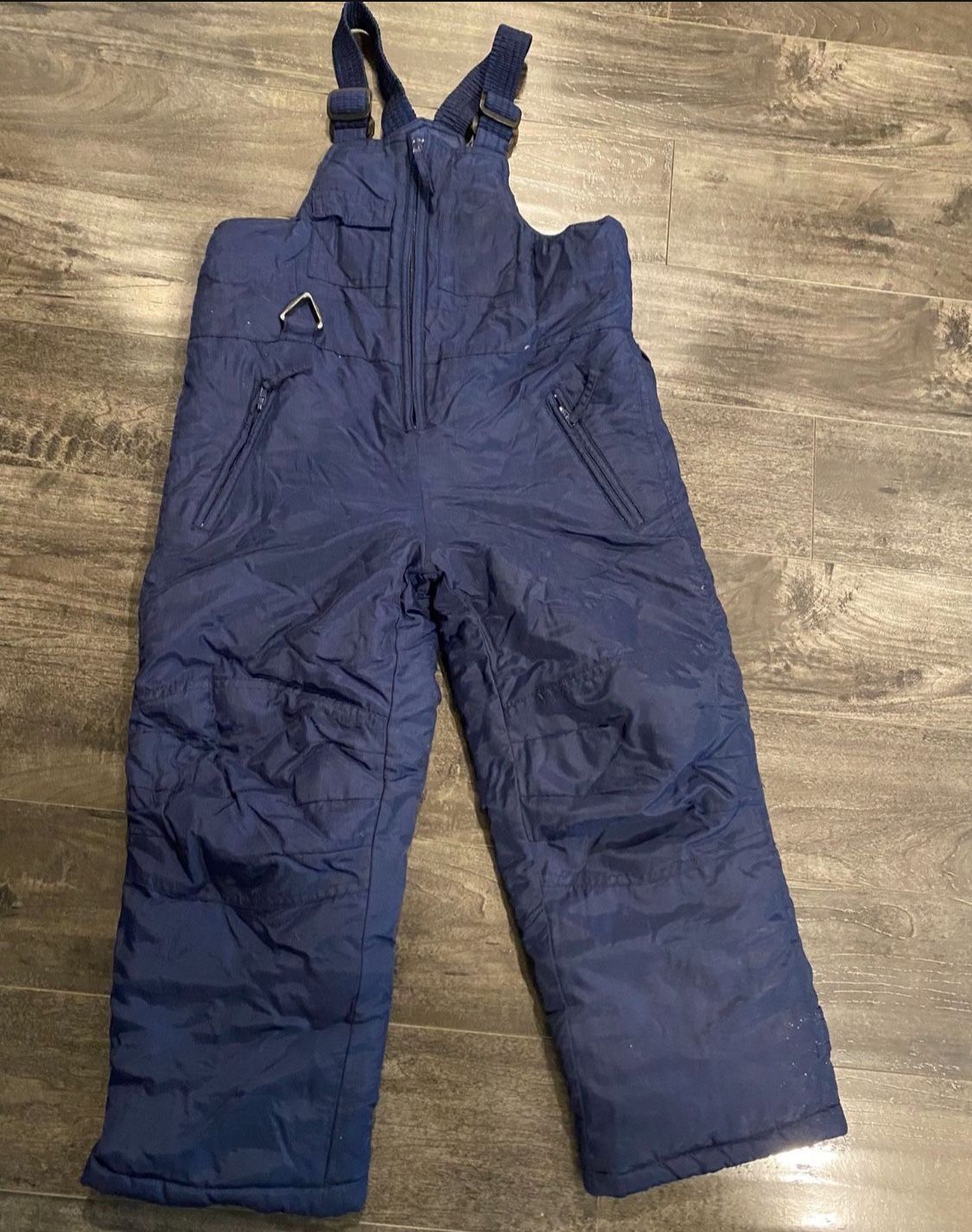 Kids Navy Blue Size 5/6 Snow Bib $25