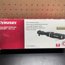 Husky Reaction-Less Ratchet 80 ft./lbs. 3/8 in.