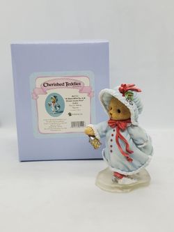 2015 Cherished Teddies ANALISE CHRISTMAS FIGURINE  LIMITED RARE skate NEW 

No certificate as it is a limited edition figurine

MINT CONDITION,