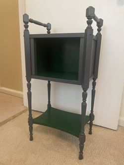 handpainted endtable