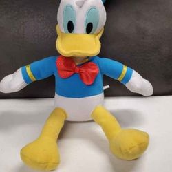 Kohls Cares Disney Donald Duck Plush 90 Years of Mickey Stuffed Animal Red Bowtie Soft Toy 12"
