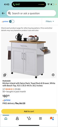 Mobile Island Rack