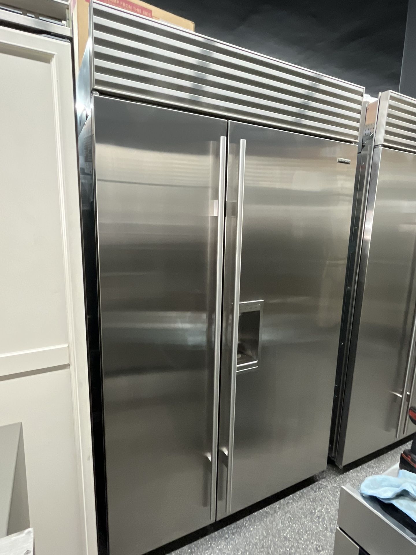 Sub-Zero 2022 Built In Side By Side 48” Fridge Water And Ice