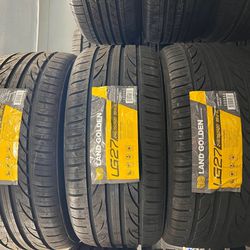 245/35r20 Land Golden New Installed And Balanced