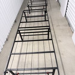 Queen Bedframe Iron and foldable easy to move