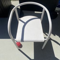 Two Piece Children’s Metal Frame Chairs 25$