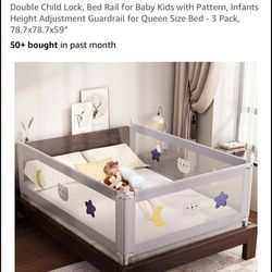 Baby Bed Rail Queen Size