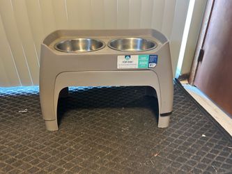 Two feeding trays for large dogs $15 if you pick up today