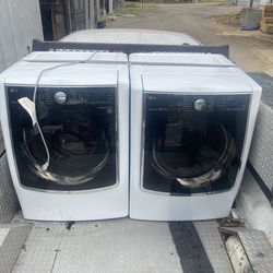 LG washer and gas dryer