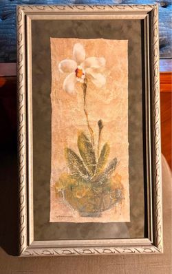 Orchid Botanical Print/Matted Sympodial