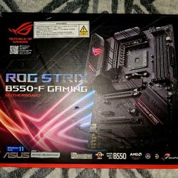 ASUS ROG STRIX B550-F GAMING ATX Motherboard AMD AM4 DDR4 Multi-GPU Support