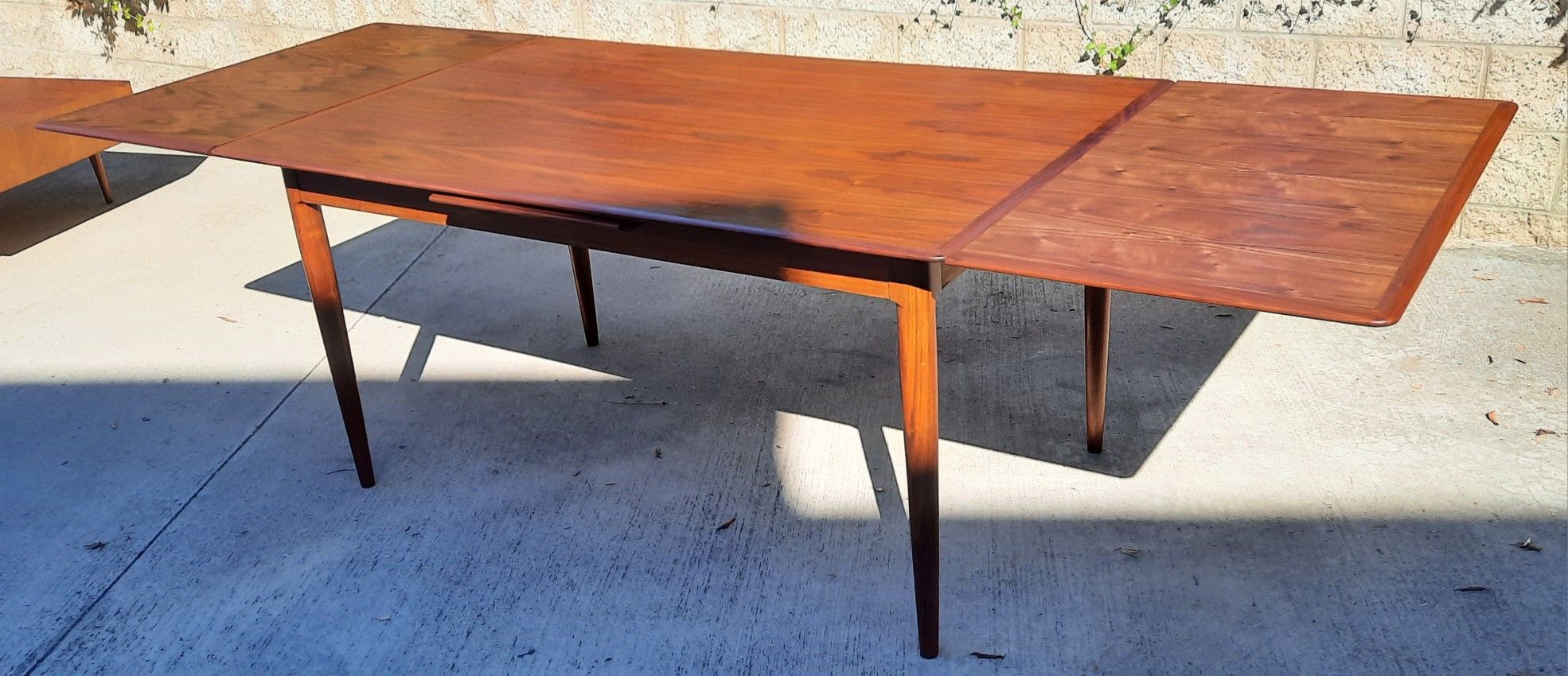vintage Danish TEAK Moreddi EXTENSION DINING TABLE and many Others