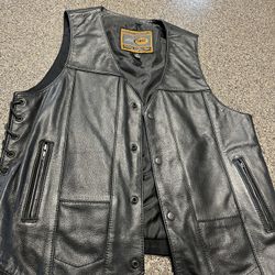 Leather Vest NEW