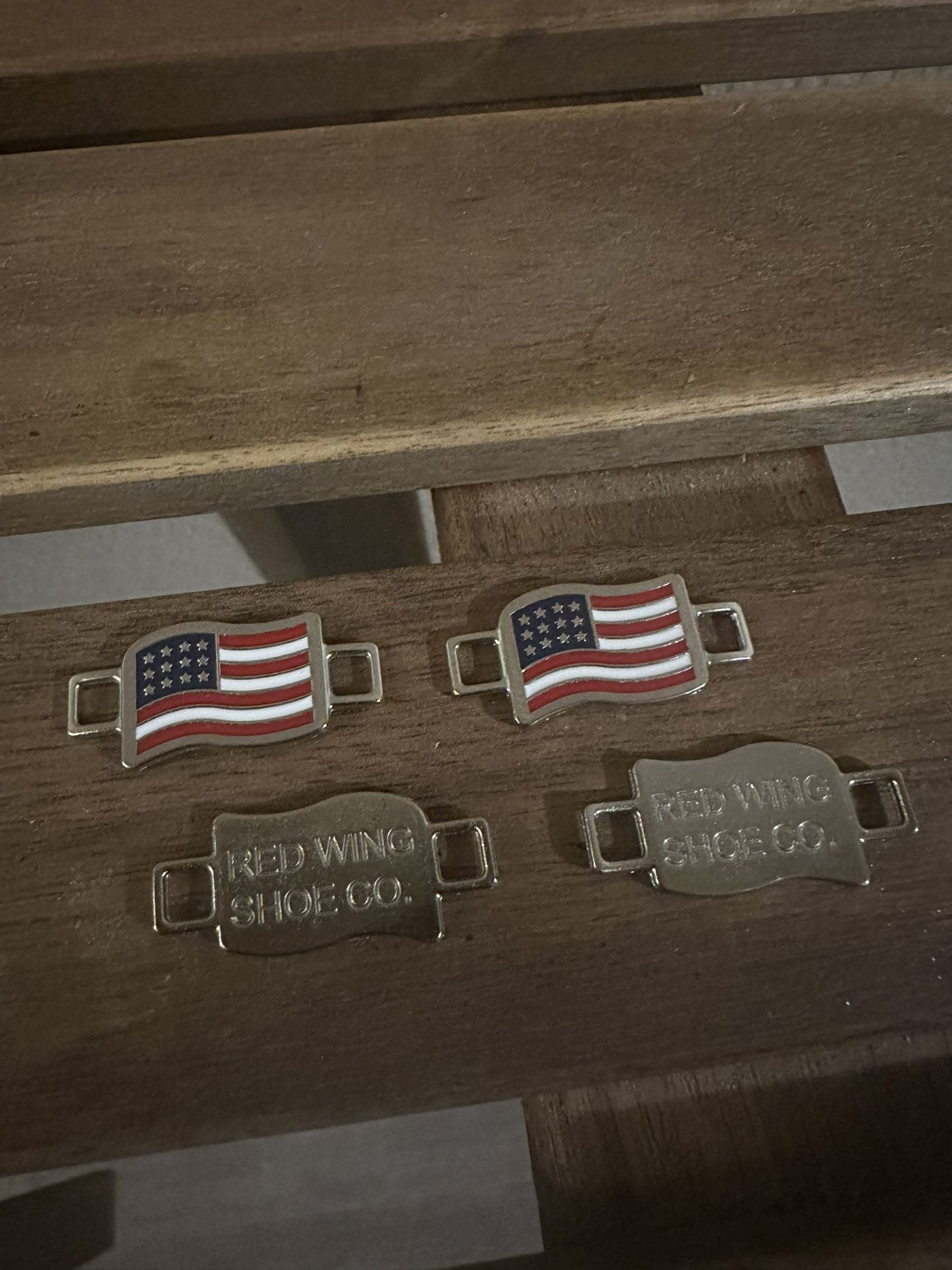 Red Wing Lace Holders / Charms
