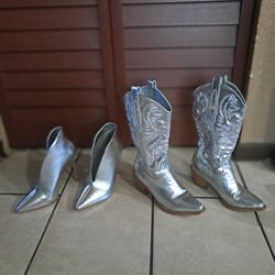 Boots On The Ground-Cute Boots 2 Pair