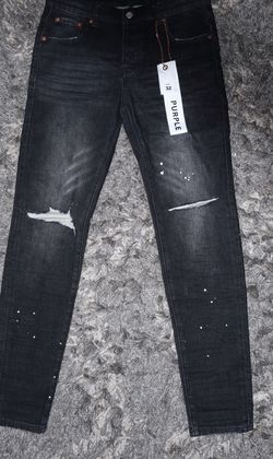 Purple Jeans Black