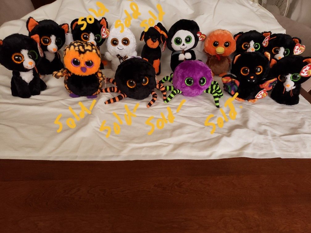 Ty Halloween - New Open Box Beanie Boo's