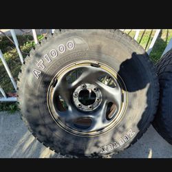 16" 275/65R16 Tires On 6x135 Wheels