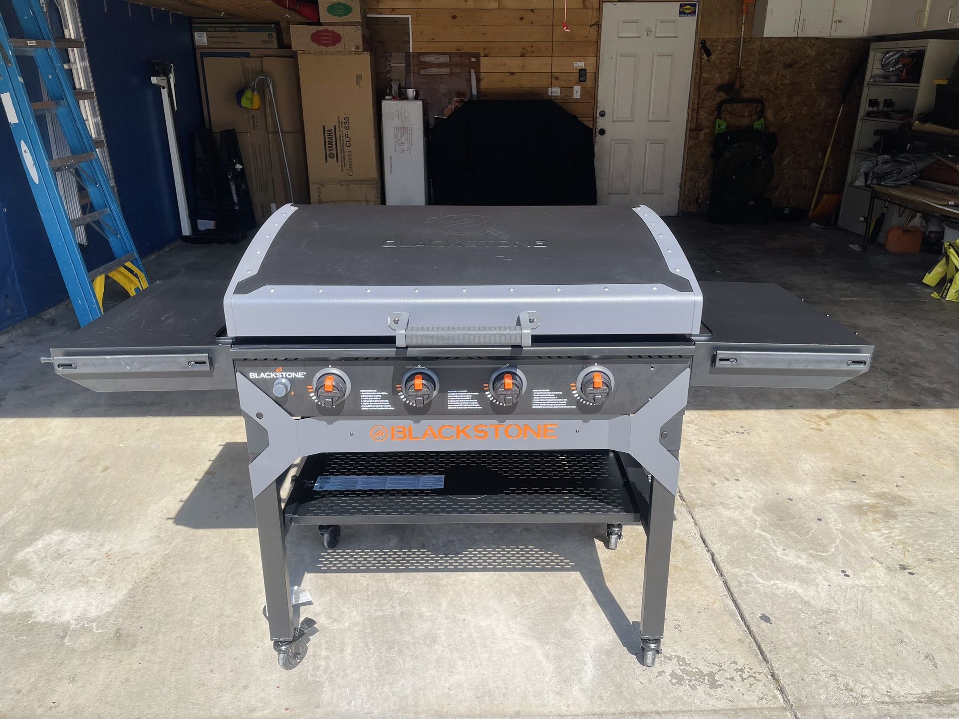 🔥 Like New Blackstone 4-Burner Griddle Grill – Used Once! 🔥
