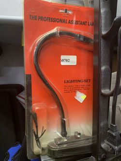 Audio mixer light with dimmer