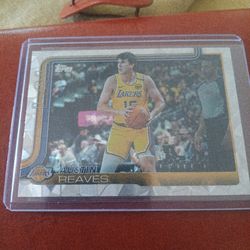 Austin Reeves Chrome card