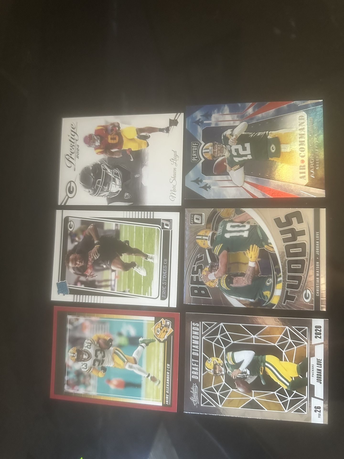 Greenway Packers Football Card Lot