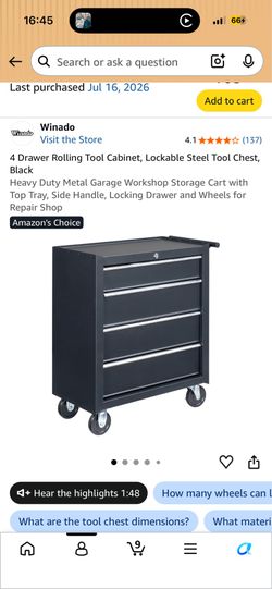 Rolling Tool Box