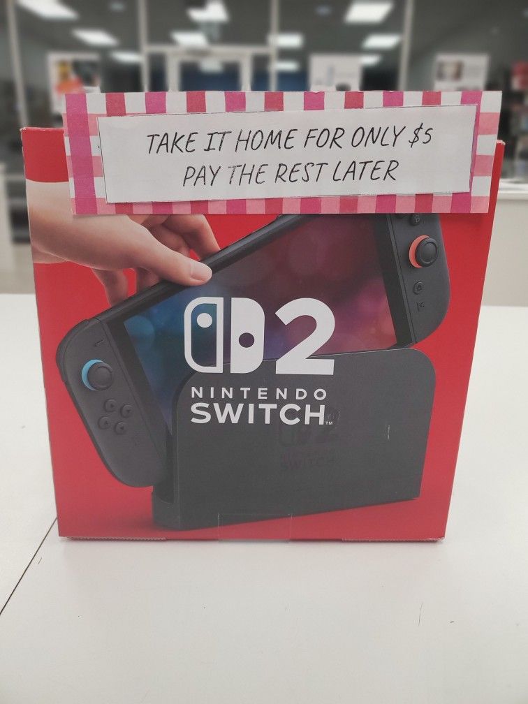 🎉 Next-Gen Gaming Starts Here – Nintendo Switch 2 (Brand New) Just $1 Down! Huge Savings + Full Warranty