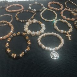 Handmade Bracelets And Necklaces. 