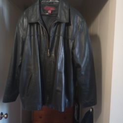 Men's xL Leather Jacket Excellent Condition