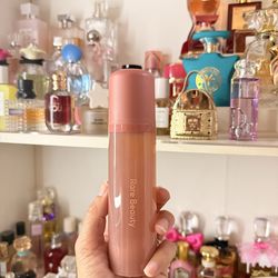 Rare beauty peach body mist