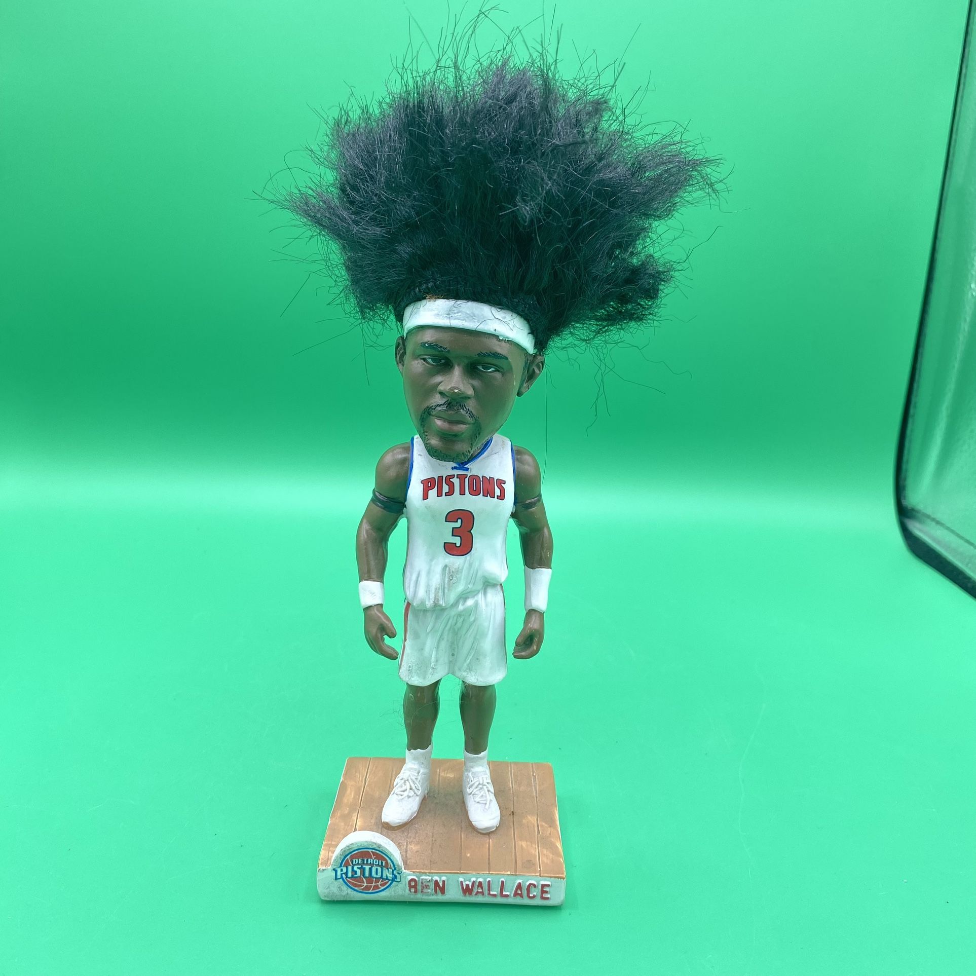 2017 Detroit Pistons Ben Wallace Best of Seven Bobble Head Good Condition
